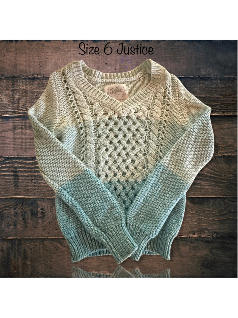 Size 6 Justice Sweater